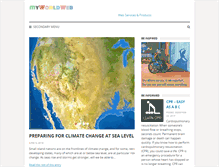 Tablet Screenshot of myworldweb.com